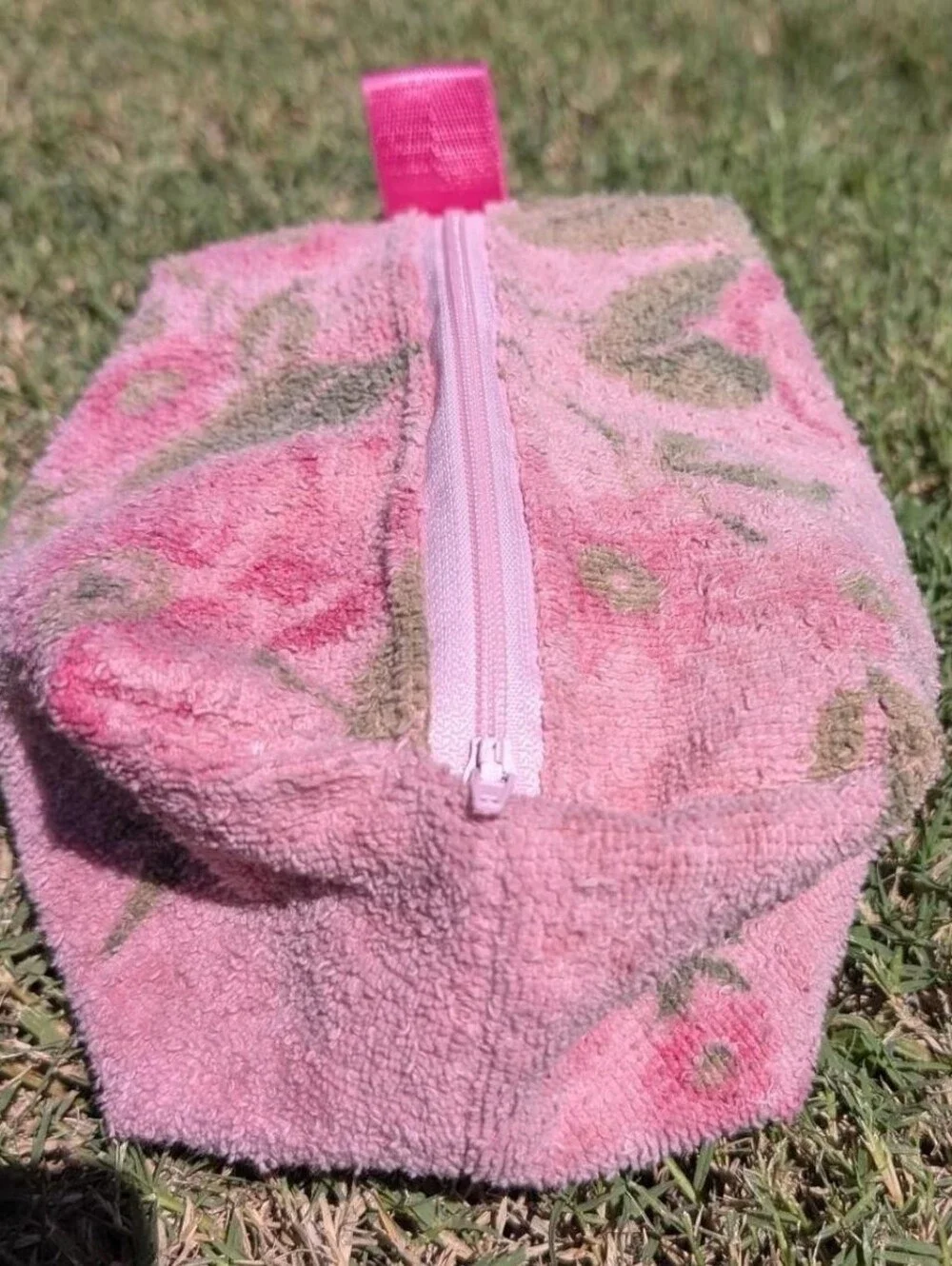 Upcycled Vintage Towel Bag